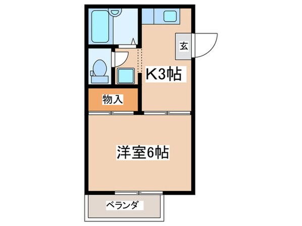 ビューパレス茅ヶ崎の物件間取画像